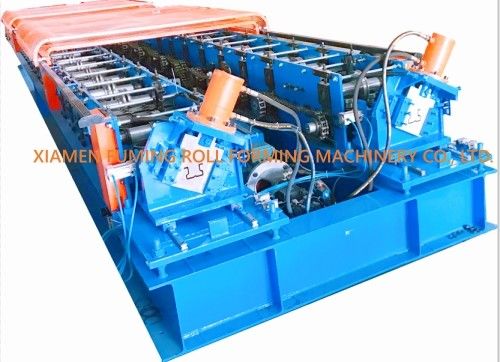 18.5KW Vertical Racking Roll Forming Machine Custom For Double Sides Profile